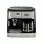 Delonghi BCO Series Dual Function Espresso Machine with Attachments, 1.2 Liters, 15 Bar Pressure, Black and Silver - BCO431.S