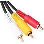 SILTRON HDMI Male to 3 RCA Audio Video Cable Cord