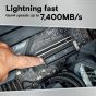هارد SSD داخلي كروشال T500، سعة 1 تيرا، اسود -CT1000T500SSD5