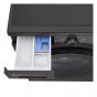LG Front Load Inverter Washing Machine, 8KG, Platinum Black - F4Y2TYGYZ