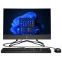 كمبيوتر اتش بي برو ون 200 G4 متكامل، انتل كور i5 10210U، مقاس 21.5 بوصة، FHD، سعة 256 ججيا SSD، رام 8 جيجا، انتل UHD جرافيكس، فري دوس - اسود مع كيبورد وماوس