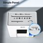 Deli Paper Shredder, 5 Sheets, Grey- 9927