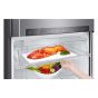 LG Top Freezer Refrigerator with Inverter Motor, No Frost, 506 Liters, Silver - GN-H722HLHL