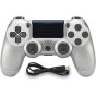 Molgegk DoubleShock Wireless Controller For PS4, PC - Silver