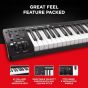 M-Audio Keystation 61 MK3 Keyboard Controller- Black and White