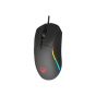 Meetion Wired Gaming Mouse, 12000 DPI, RGB, Black - GM19-2023