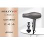 Sokany Hair Dryer, 3300 Watt, 2 Temperatures, Grey - SK-2224