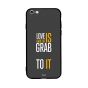 جراب ظهر بطبعة عبارة Love Is Rare So Grab To It لابل ايفون 6 بلس