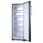 فريزر رأسي نوفروست باساب، 205 لتر، اسود - NVF280