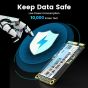 INDMEM Internal Solid State Drive SSD,128GB, Black - ATA-600