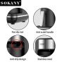 Sokany Turkish Coffee Machine, 550 Watt, Black- SK-0137