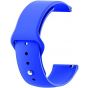 Sport Silicone Band (22mm) for Huawei GT1/ GT2 46mm/Samsung S3 & S4 46mm/Active2 3.45mm/Honor Magic 2 46mm, Blue