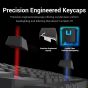 Redragon K552 KUMARA Mechanical Gaming Keyboard - (Brown Switches) Rainbow LED - Hotswappable Switches - English & Arabic Keys (Black)