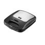 Dsp 2 in 1 Grill, Sandwich and Waffle Maker, 1200Watt, Black and Silver - KC-1051A
