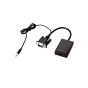 VGA To HDMI Audio Converter, 16.4 CM- Black