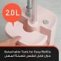 مكواة بخار عمودية باناسونيك، 1600 وات، 2 لتر، وردي - NI-GSE040PTH 1600W