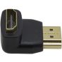 محول HDMI انثى الى HDMI ذكر لتلفزيون عالي الدقة 1080بيكسل - اسود