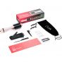 Cherry and Berry Hot Air Brush Gen 2 Tourmaline Straightening Brush, 3 Temperature Settings - Rose