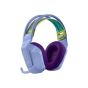 سماعة رأس لاسلكية لوجيتك G733 بإضاءة RGB بميكروفون، موف - 981-000890
