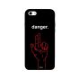 جراب ظهر بطبعة كلمة Danger لابل ايفون 5