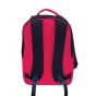 Gharibo Bags School Backpack With Pencil Case for Girls, Colored Pattern - Navy and Pink