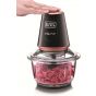 Black+Decker Chopper, 1.2 Liter, 400 Watt, Transparent and Black- GC430-B5