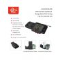 KJH Vertical Stand with Cooling Fan for Xboxes Series S, X, Black- KJH-XSX-009