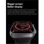 X8 Ultra Smart Watch, 2.08 Inch - Black