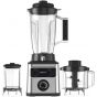 Sokany 3 In 1 Countertop Blender Set, 3 Liters, 6600 Watt, Black- SK-3333