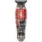 Waer Dry Hair Shaver, Transparent  and Red - WA-1931