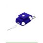 Mosiso Leather Case for Apple AirPods- Blue