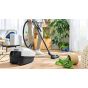 Bosch Series 4 ProHygienic Canister Vacuum Cleaner, 2200 Watt, White- BGL38WHYG
