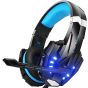 Kotion Each G9000 Stereo Gaming Headset for PS4, PC, Xbox One Controller, Noise Cancelling Over Ear Headphones with Mic
