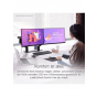Dell 24 Inch FHD IPS LED Monitor, 60 Hz, Black and Silver - P2422H