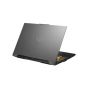 لاب توب جيمنج اسوس تاف F16 FX607VU-RL165W، انتل كور 5 210H، هارد SSD سعة 512 جيجا، رام 16 جيجا، شاشة WUXGA، مقاس 16 بوصة، دقة FHD بلس، بمعدل تحديث 144 هرتز، كارت شاشة انفيديا جي فورس RTX 4050 سعة 6 جيجا، ويندوز 11 - رمادي ميكا