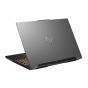 لاب توب جيمنج اسوس تاف F16 FX607VU-RL007W نوت بوك، انتل كور i7-13620H، هارد 512 جيجا SSD، رام 16 جيجا، شاشة مقاس 16 بوصة IPS، بدقة FHD+، بمعدل تحديث 144 هرتز، كارت شاشة انفيديا جي فورس RTX 4050 سعة 6 جيجا GDDR6، ويندوز 11 - رمادي ميتشا