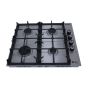 Purity Gas Built-in Hob, 60cm, 4 Burners, Grey - HPT602S