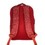 Gharibo Bags School Backpack With Pencil Case for Kids, Dots Pattern - Red