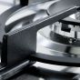 Elba Gas Built-in Hob, 75cm, 5 Burners, Silver - ELIO 75-545