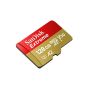 بطاقة ذاكرة مايكرو SD سانديسك اكستريم، 128 جيجا - احمر وذهبي