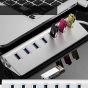 7 In 1 USB Hub , White - 500107931