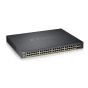 ZYXELGigabit Ethernet Switch, 48-Ports, Black - XGS1930-52HP