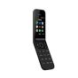 Nokia 2720 Flip Dual SIM, 4GB, 512MB RAM, 4G LTE, Black- No Warranty