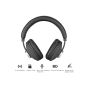 Sodo Wireless Over-Ear Stereo Headphones, Black - SD-1007