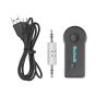 مستقبل صوت بلوتوث كيندكس BT350 مع كابل USB، اسود - KX 3185