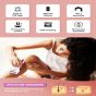 VGR Hair Remover, Wet and Dry, White and Pink - V-732