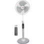 Fresh Stand Fan, 16 Inch, with Remote Control- Grey