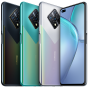 Infinix Zero 8 X687 Dual Sim, 128GB, 4G LTE - Silver Diamond