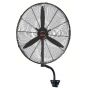 Fresh Wall Fan Without Remote Control, 30 Inch - Black 