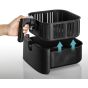 Black+Decker AeroFry Digital Air Fryer, 5.8 Liter, 1700 Watt, Black - AF700